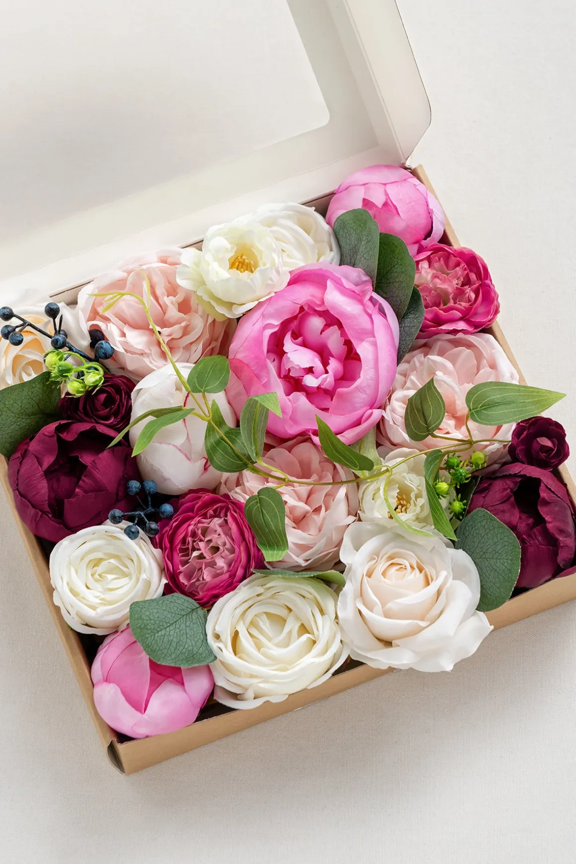 DIY Garland Boxes in Diana Magenta