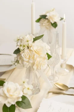DIY Supporting Flower Boxes - Cream Gardenia