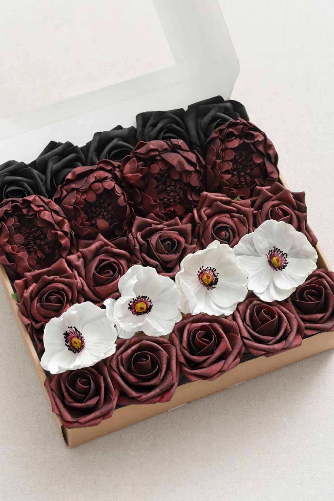DIY Supporting Flower Boxes in Moody Black Baccara | Clearance