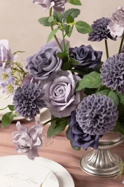 DIY Supporting Flower Boxes in Pale Lavender & Sage Purple | Clearance
