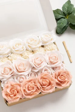 DIY Supporting Flower Boxes in Petal Pink & Ballet Pointe