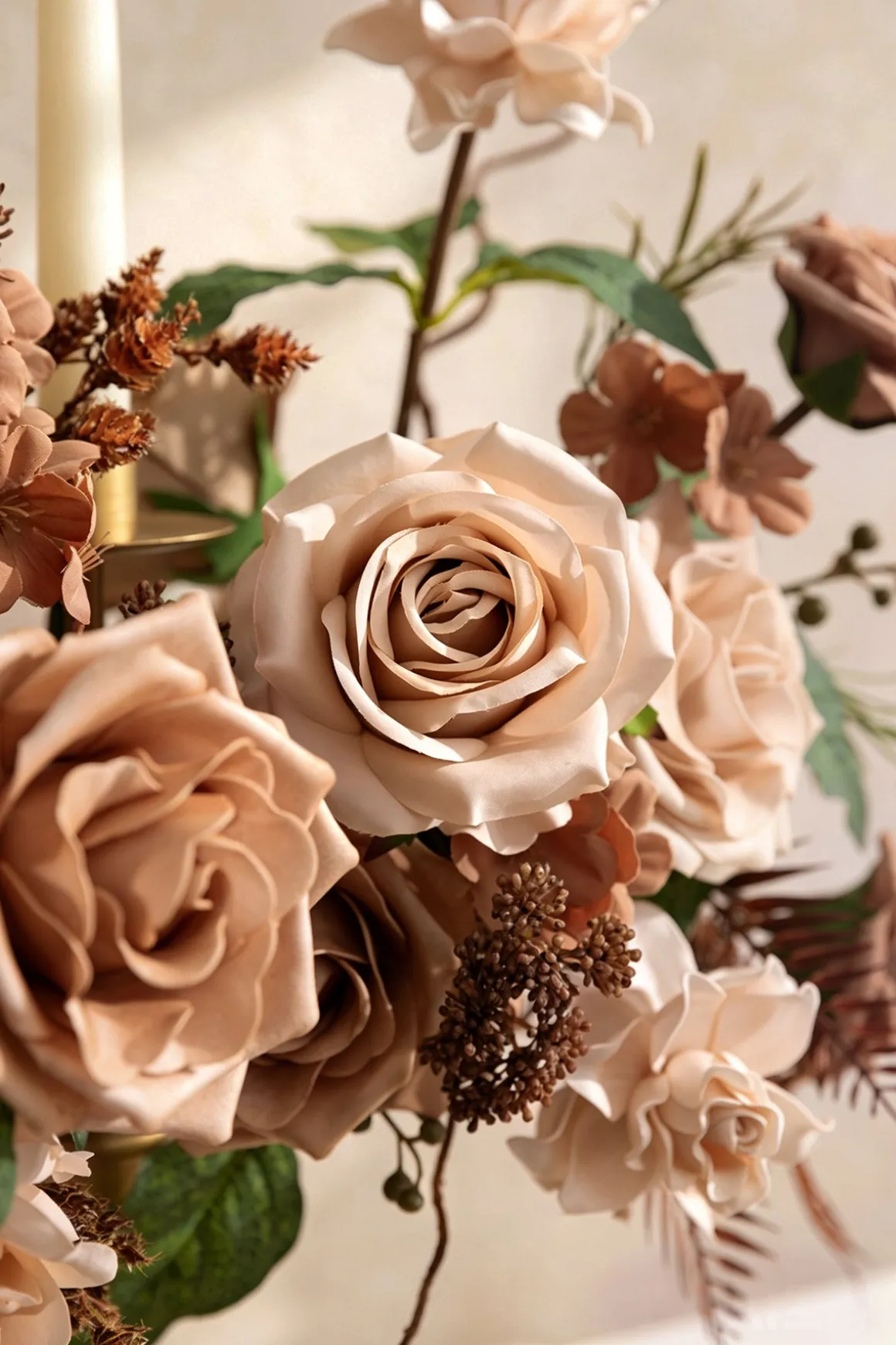DIY Supporting Flower Boxes in Sand Beige & Nude