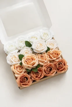 DIY Supporting Flower Boxes in Sunset Terracotta
