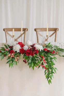 DIY Supporting Flower Boxes in Romantic Marsala