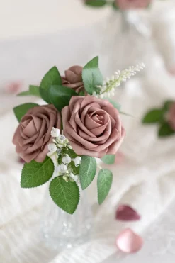 DIY Supporting Flower Boxes in Blush & Cream