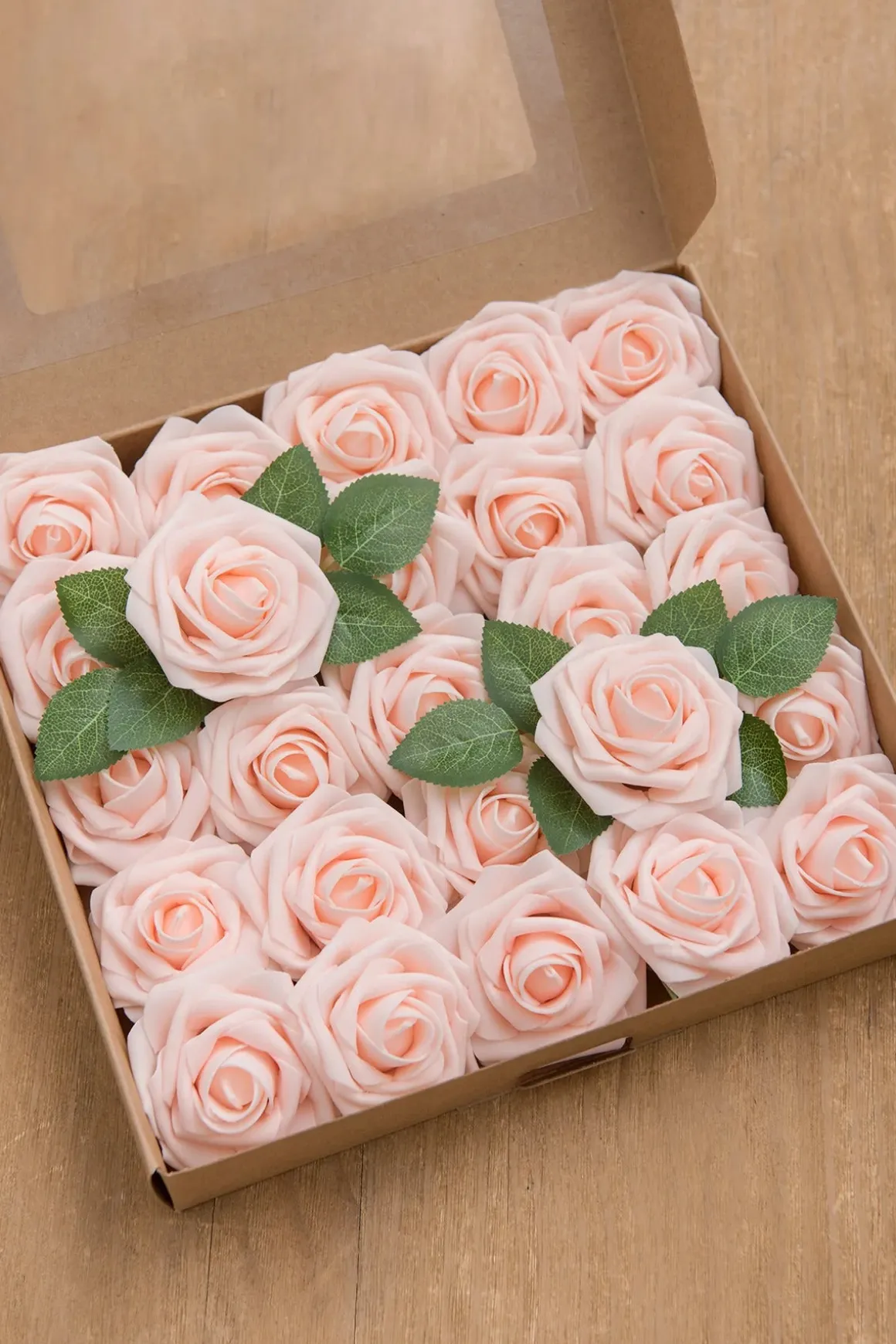 DIY Supporting Flower Boxes in Blush & Cream