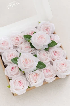 DIY Supporting Flower Boxes in Blush & Cream