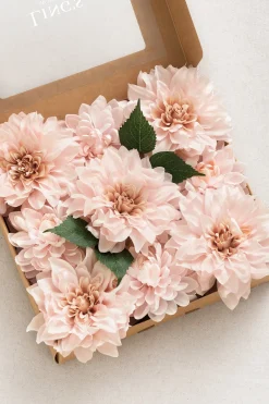 DIY Supporting Flower Boxes in Blush & Cream