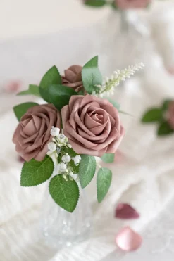 DIY Supporting Flower Boxes in Blush & Cream
