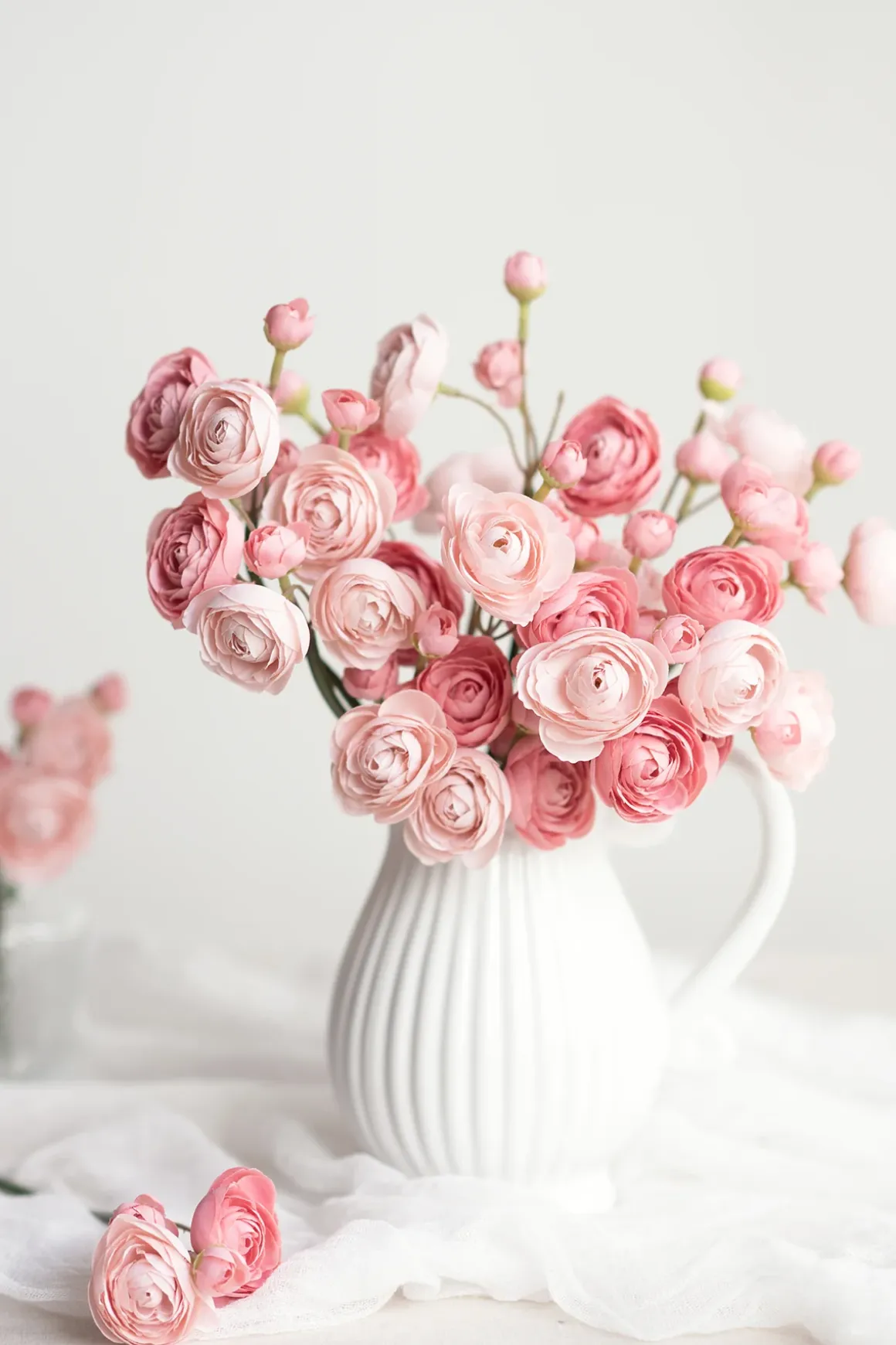 DIY Supporting Flower Boxes in Blush & Cream