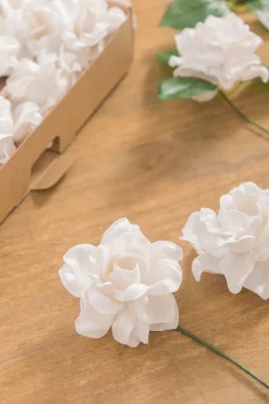 DIY Supporting Flower Boxes in White & Sage