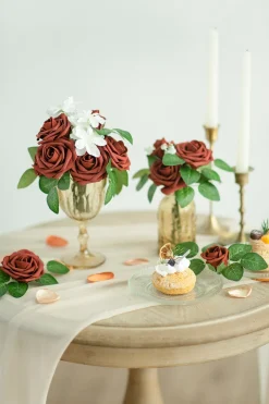 DIY Supporting Flower Boxes in Black & Pumpkin Orange