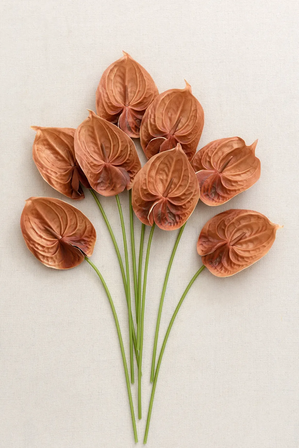 DIY Supporting Flower Boxes in Dark Teal & Burnt Orange