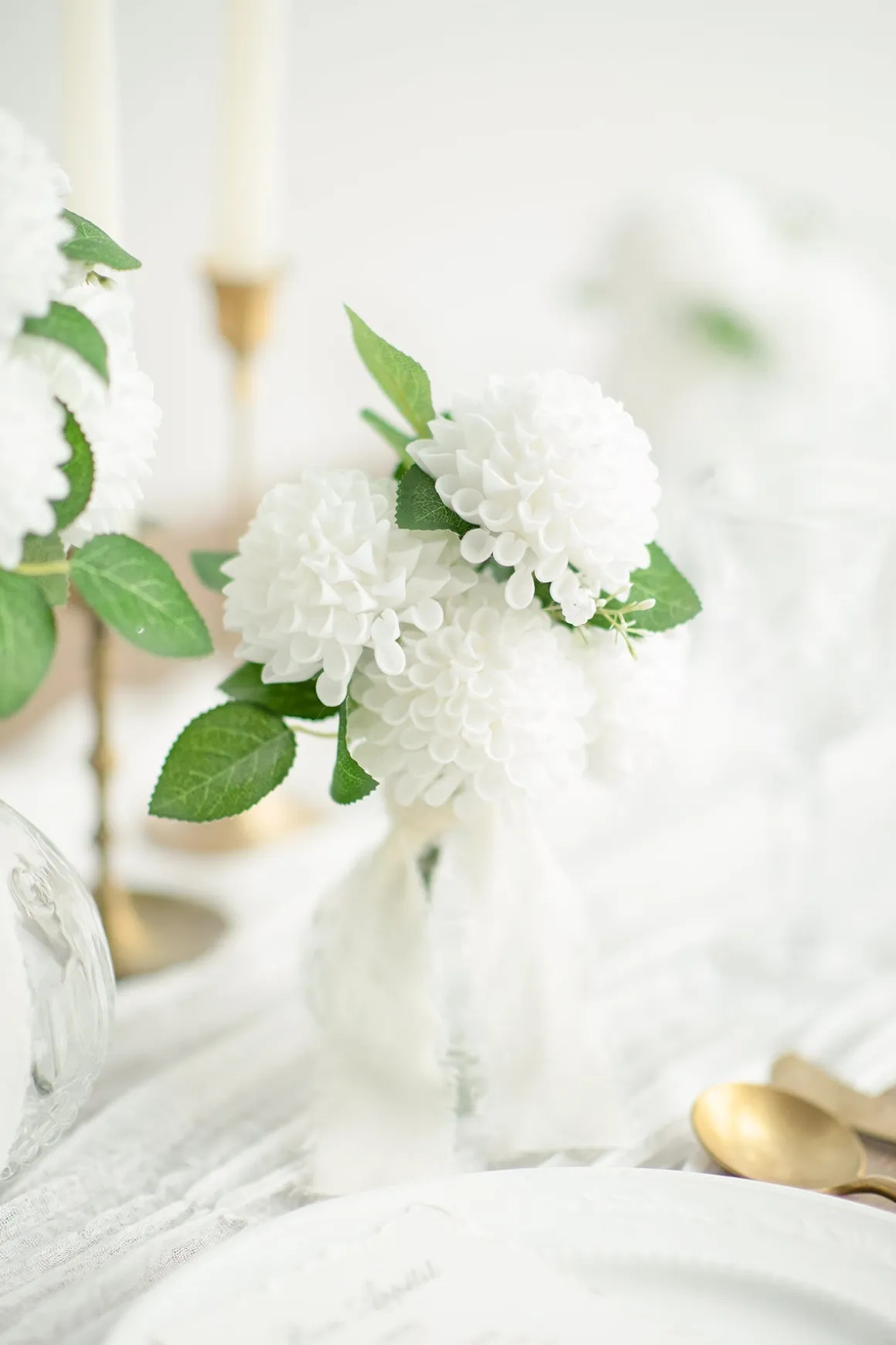 DIY Supporting Flower Boxes in Christmas Red & Sparkle