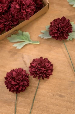 DIY Supporting Flower Boxes in Nautical Navy & Burgundy