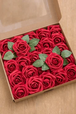 DIY Supporting Flower Boxes in Nautical Navy & Burgundy