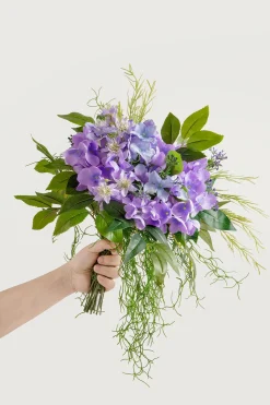 DIY Supporting Flower Boxes in Ethereal Purple Dream