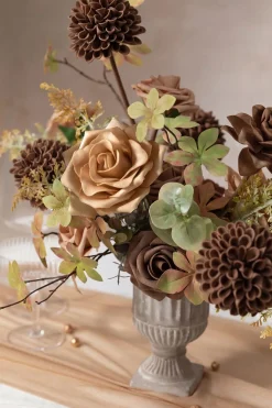 DIY Supporting Flower Boxes in Soft Blush Country