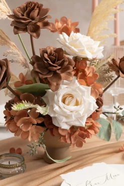 DIY Supporting Flower Boxes in Earth Brown & Tawny Beige | Clearance