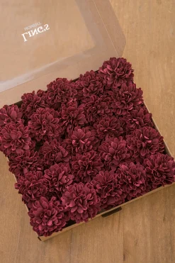 DIY Supporting Flower Boxes in Burgundy Rose | Clearance