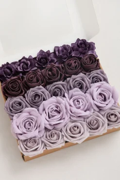 DIY Supporting Flower Boxes in Ethereal Purple Dream (Basic)