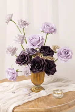 DIY Supporting Flower Boxes in French Lavender & Plum (Basic)