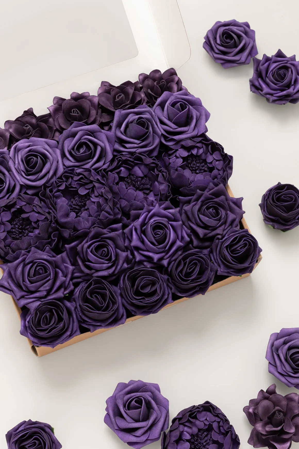 DIY Supporting Flowers in Classic Purple