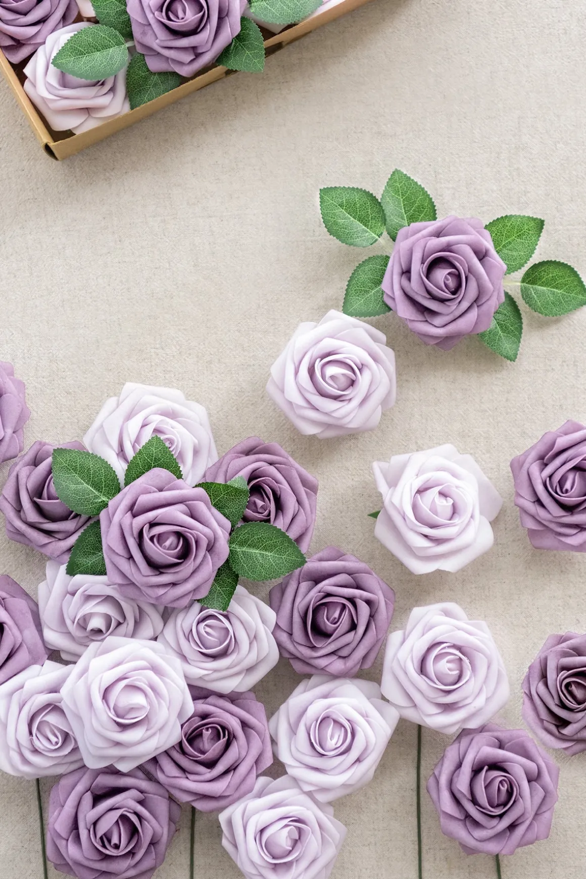 DIY Supporting Flowers in Classic Purple