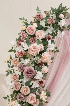 Double Arch Decor Pack in Dusty Rose & Cream | Clearance