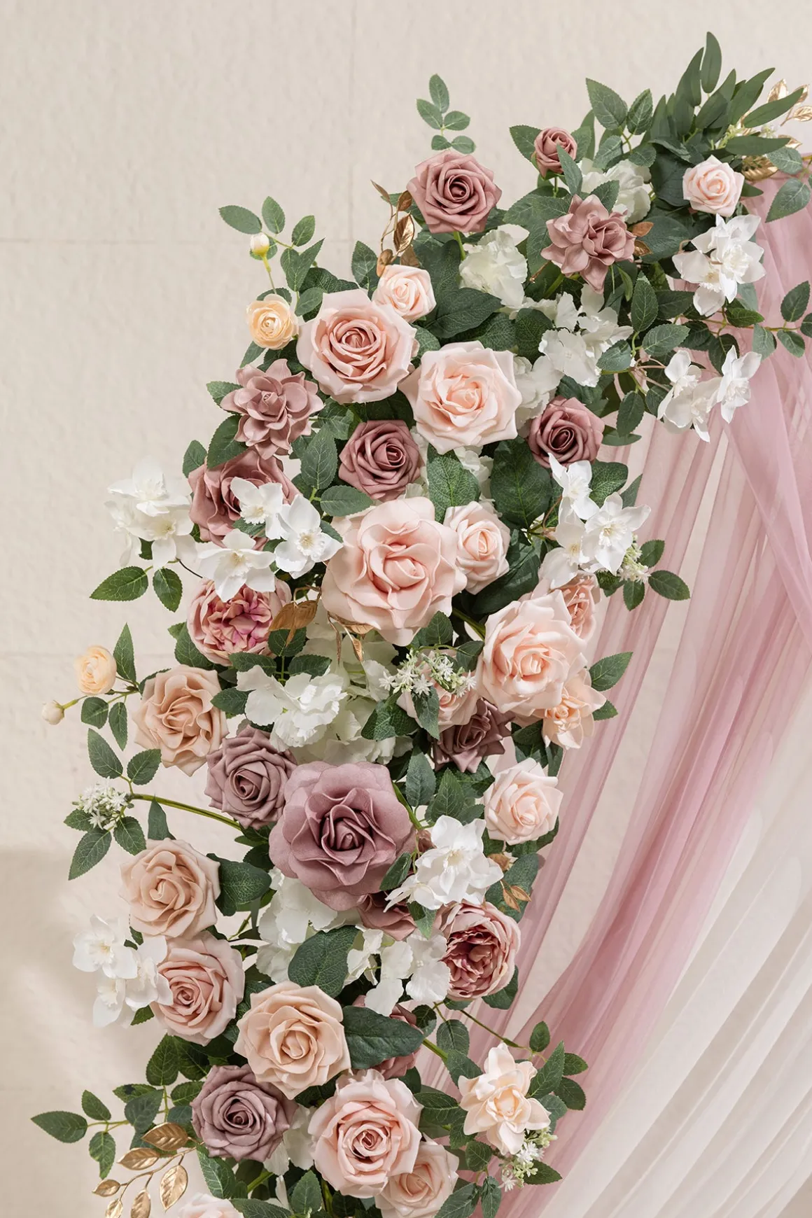Double Arch Decor Pack in Dusty Rose & Cream | Clearance