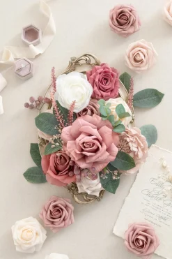 Dusty Rose Designer Flower Boxes