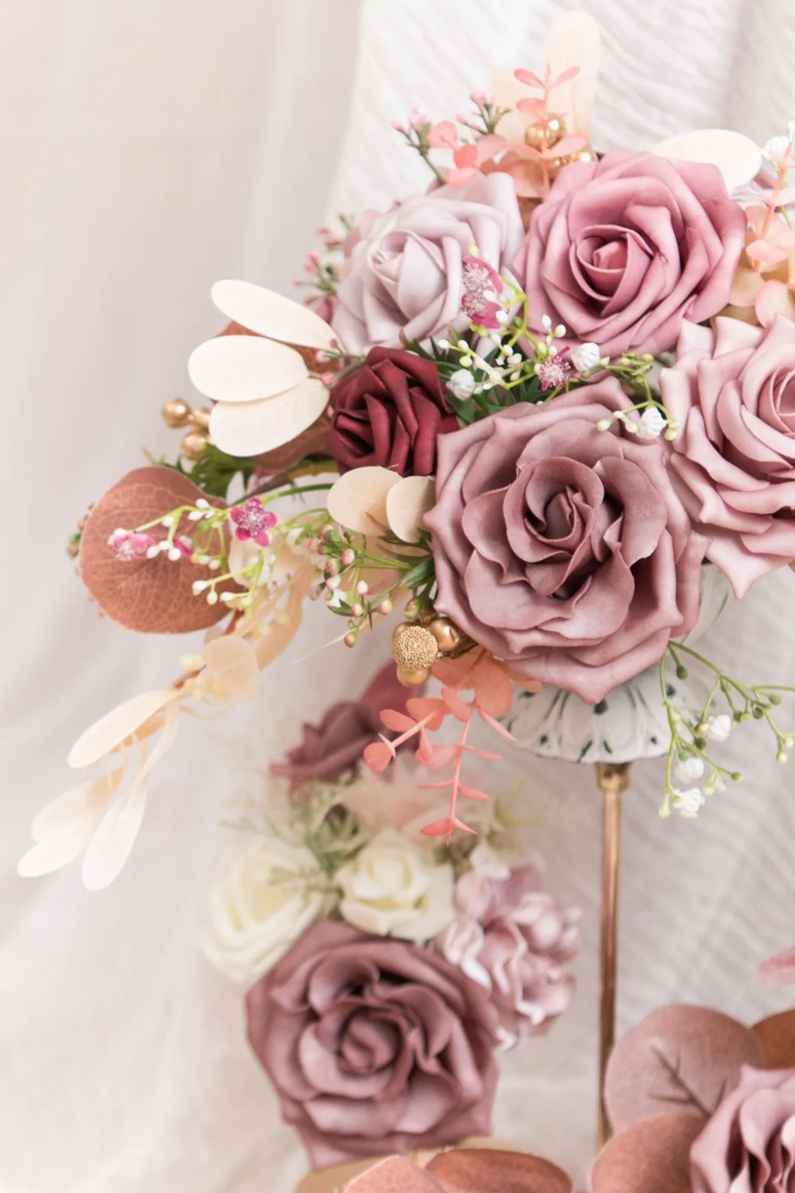 Dusty Rose Designer Flower Boxes