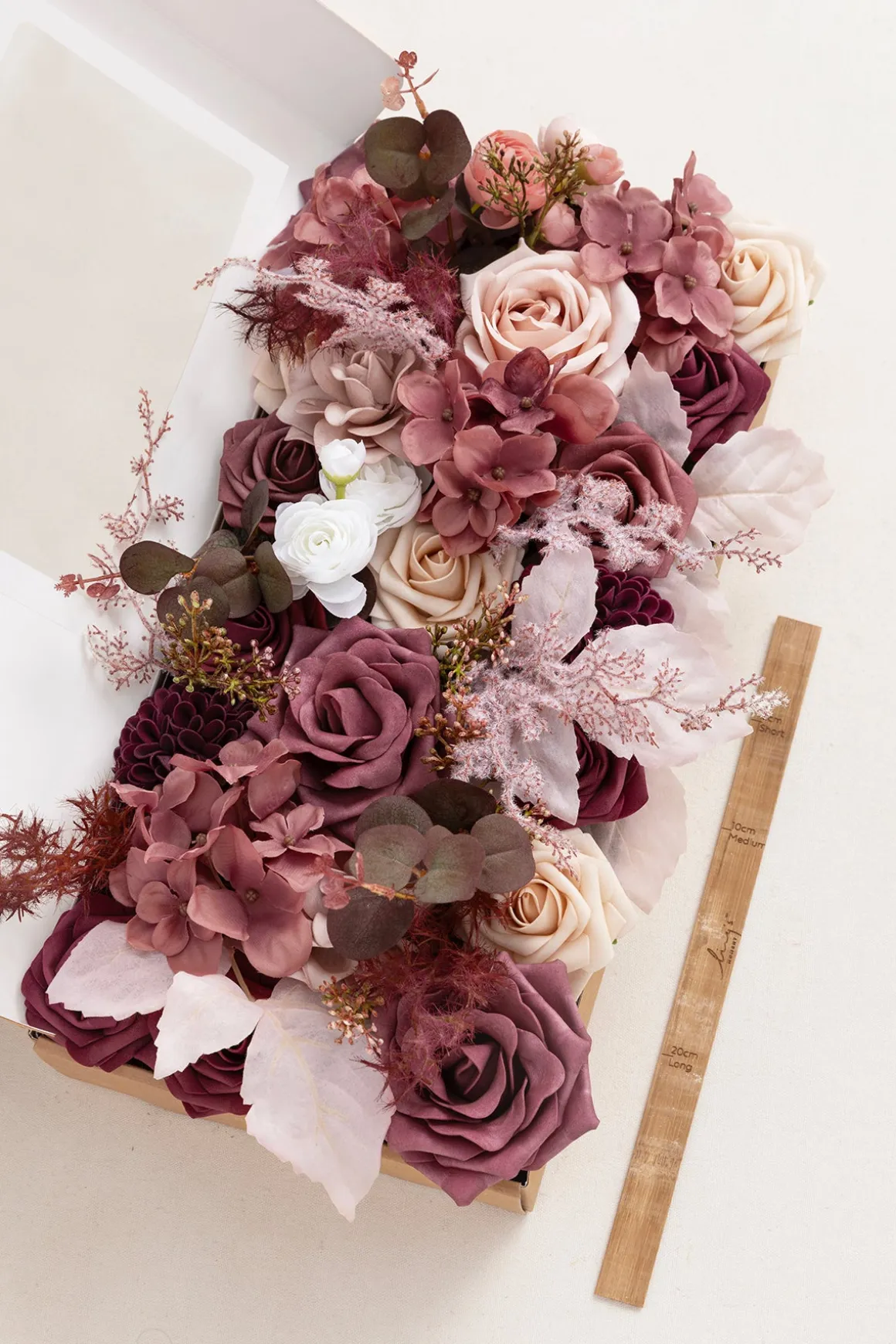 Dusty Rose Designer Flower Boxes