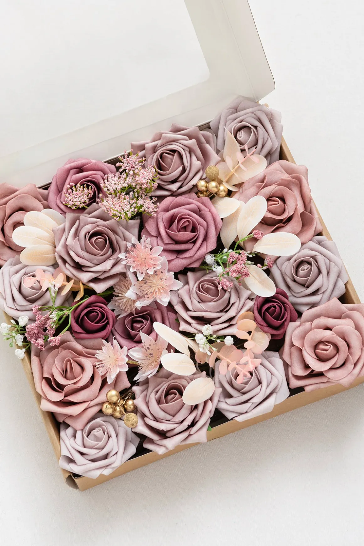 Dusty Rose Designer Flower Boxes