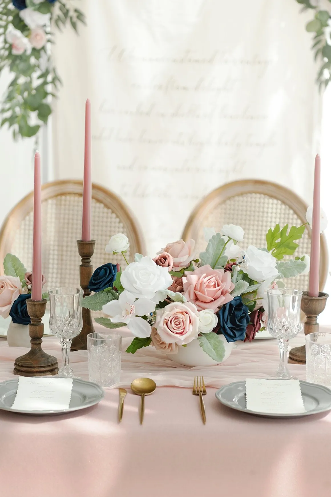 Dusty Rose Designer Flower Boxes