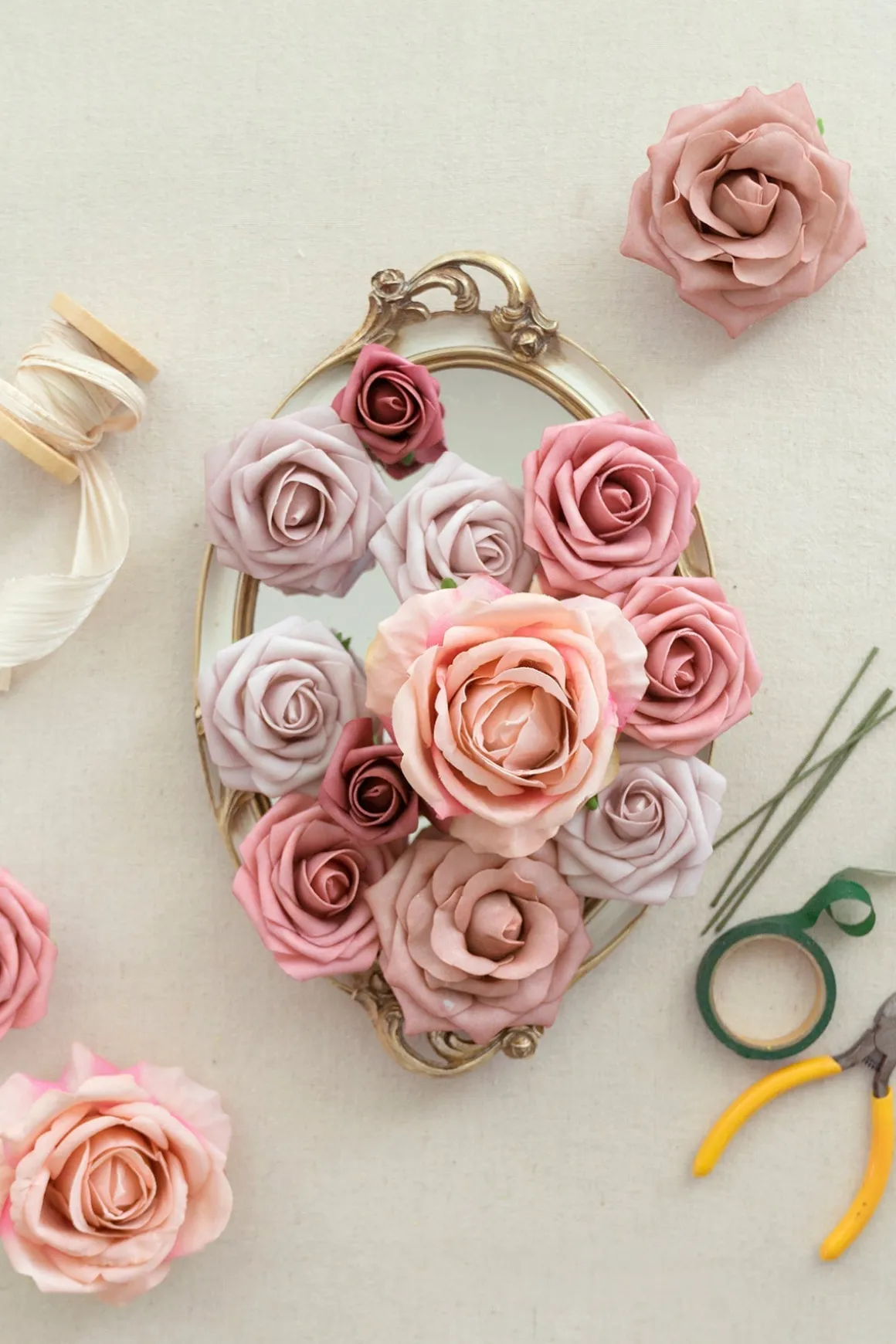 Dusty Rose Designer Flower Boxes