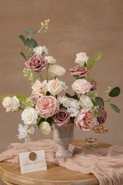 Dusty Rose Designer Flower Boxes