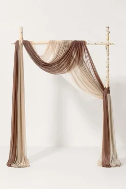 Easy Hanging Sheer Arch Draping (Set of 3)