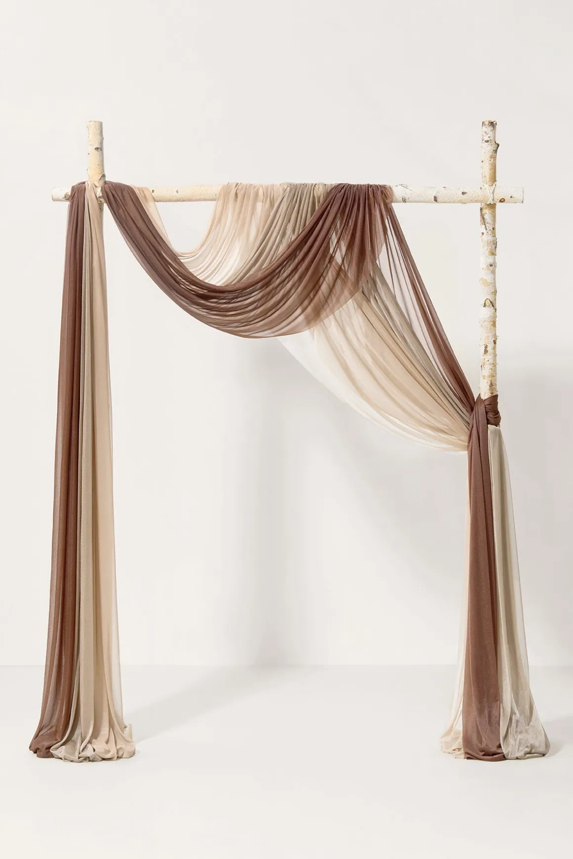 Easy Hanging Sheer Arch Draping (Set of 3)