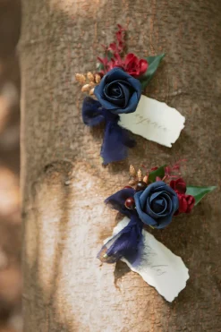 Flash Sale | Additional Flower Decorations in Burgundy & Navy