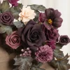 Flexible Combo Set Flower Sign Decor in Plum Velvet Wedding | Clearance