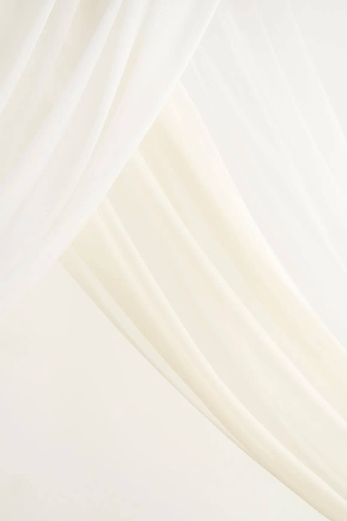 Flower Arch Decor with Drapes in White & Sage (Set of 4)