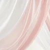 Flower Arch Decor with Drapes in Dusty Rose & Cream ( for 5 x 6ft )