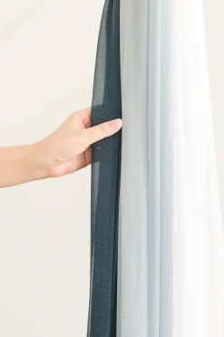 Flower Arch Decor with Drapes in Dusty Blue & Navy (Set of 5) | Clearance