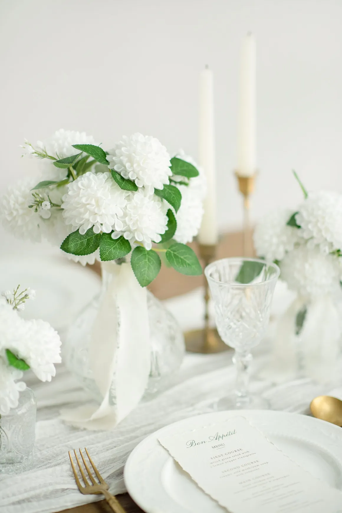 2.5" Foam Dahlia with Stem