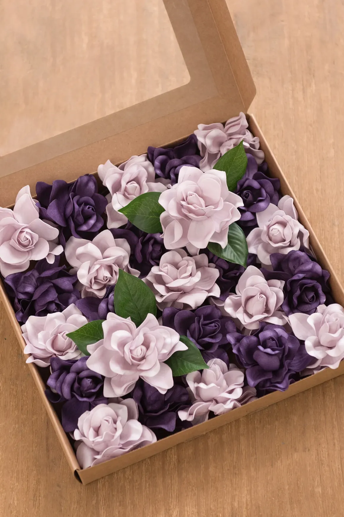 2.7" Foam Gardenia with Stem