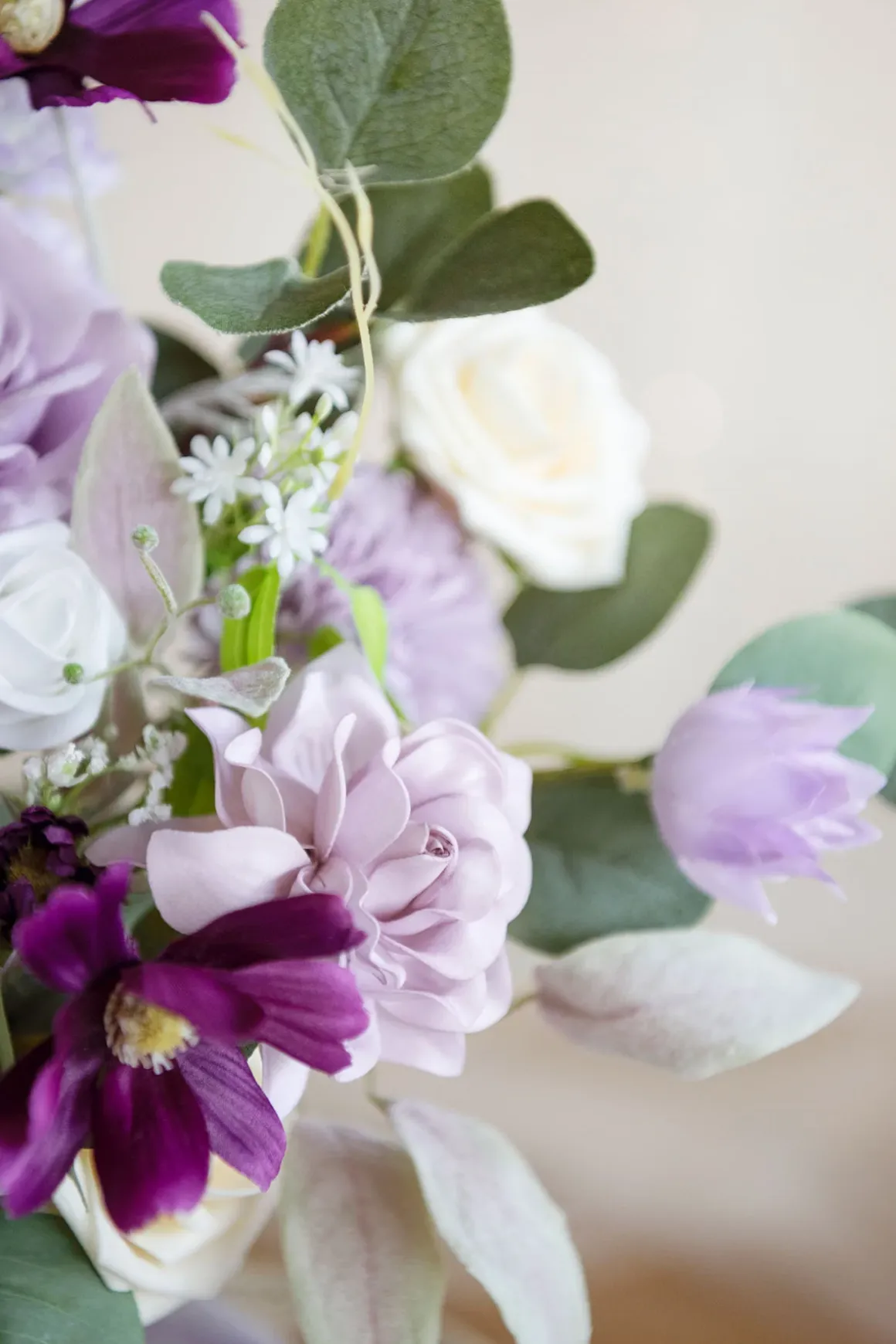 2.7" Foam Gardenia with Stem