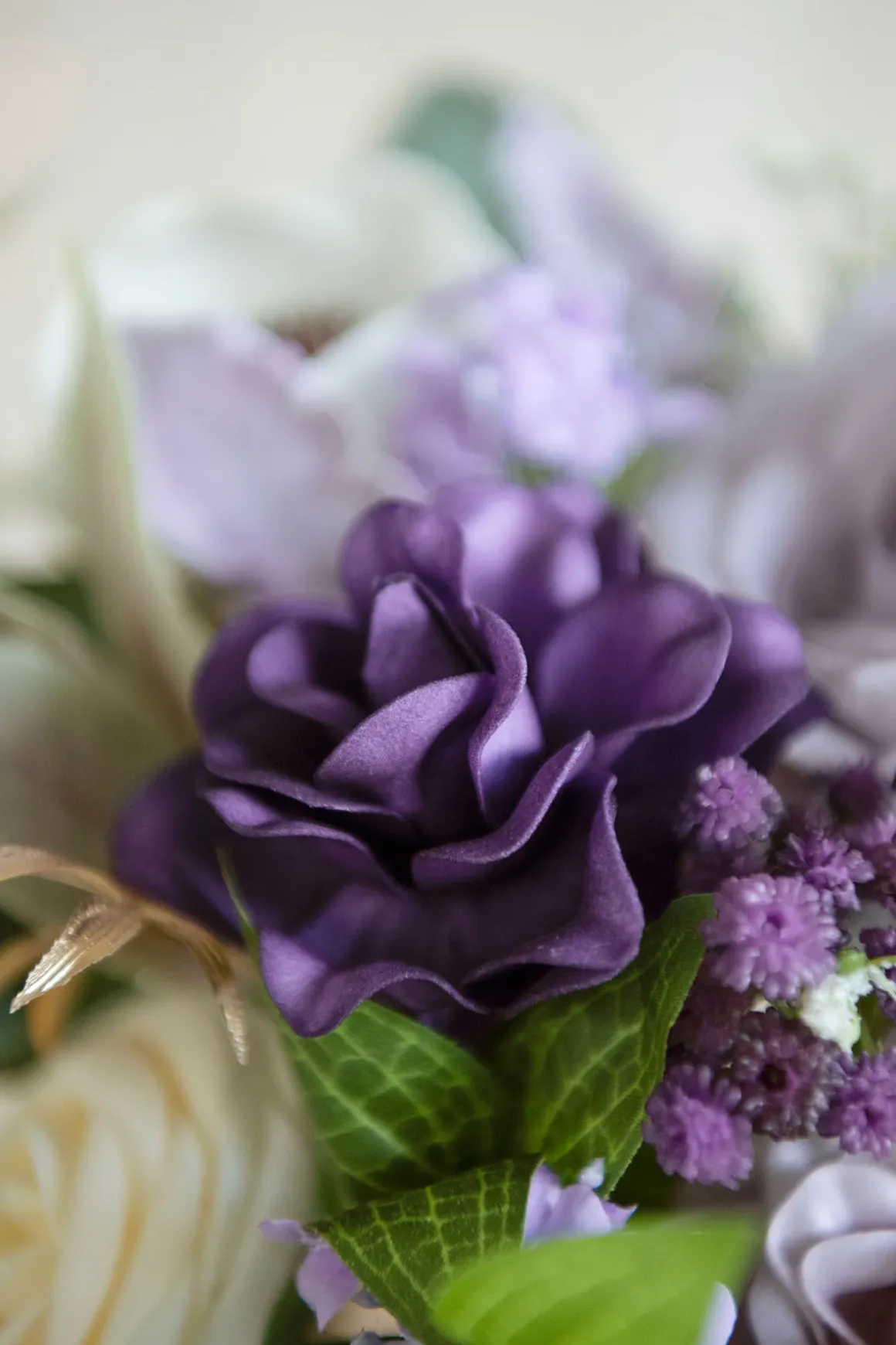 2.7" Foam Gardenia with Stem