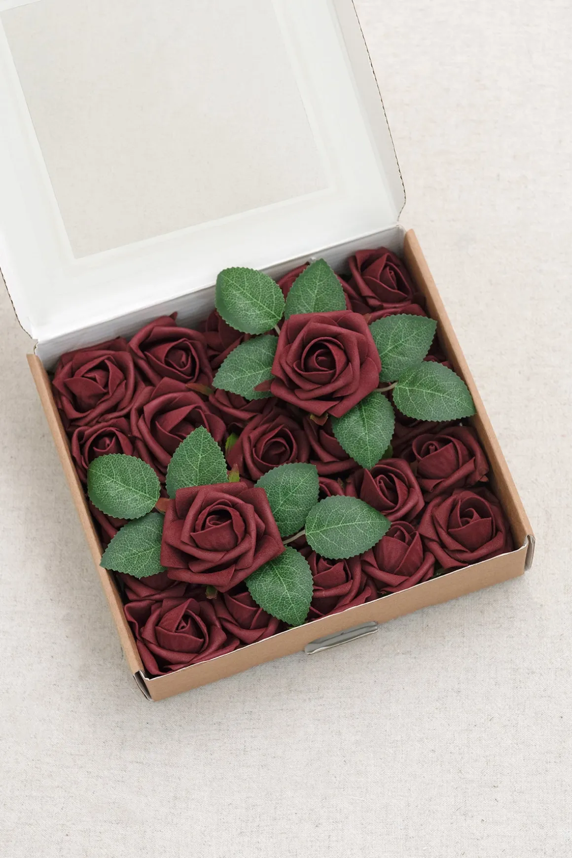 1.5"-2" Foam Rosebud & Petite Rose with Stem
