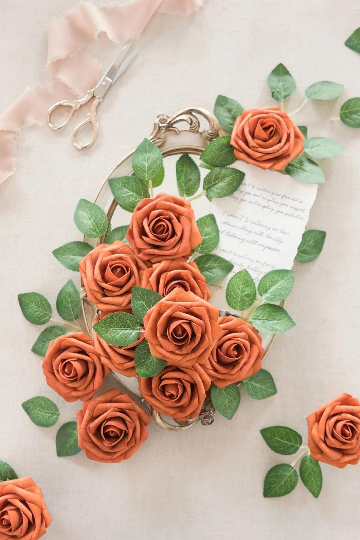 3" Foam Rose with Stem
